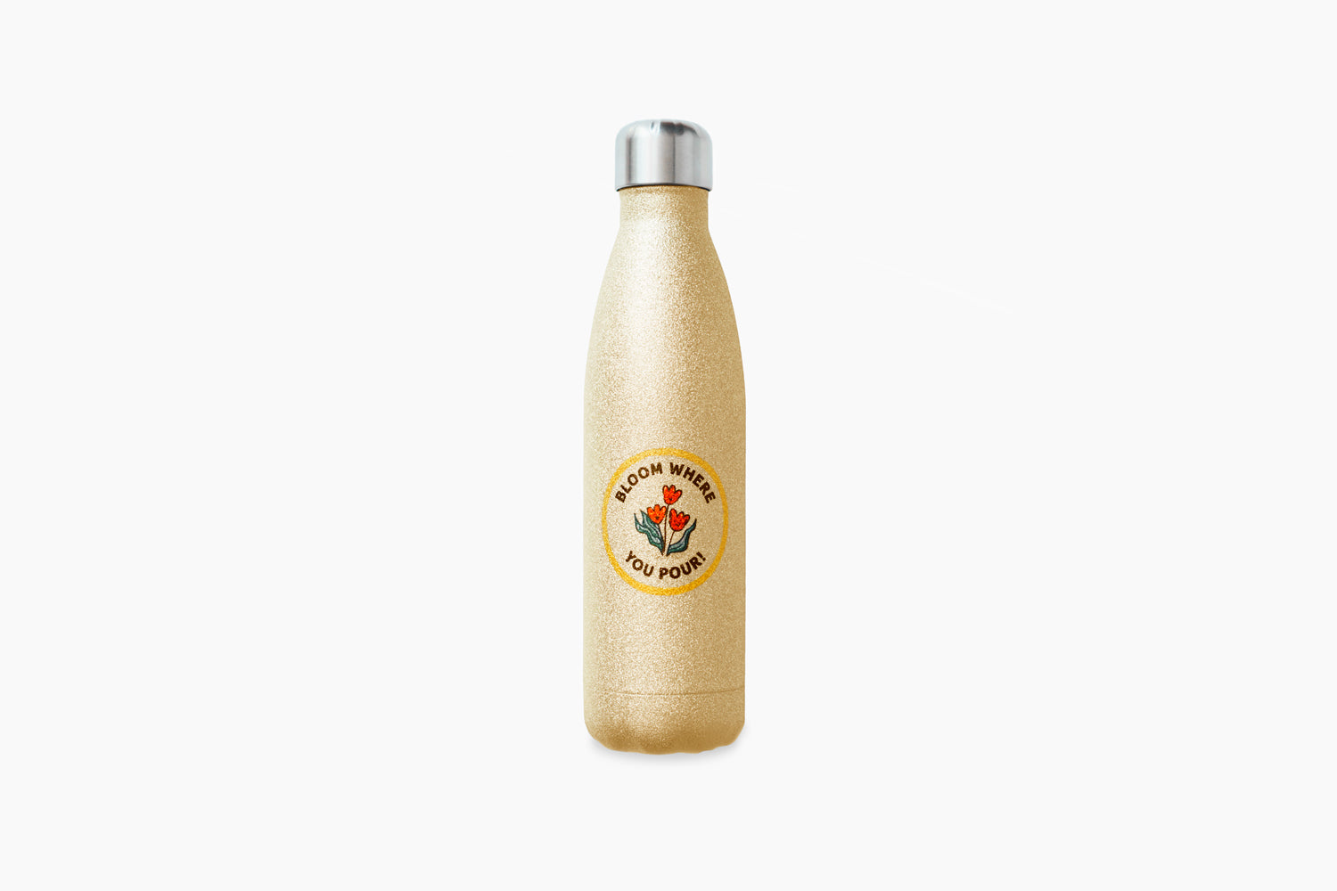 Bloom Where You Pour Insulated Water Bottle
