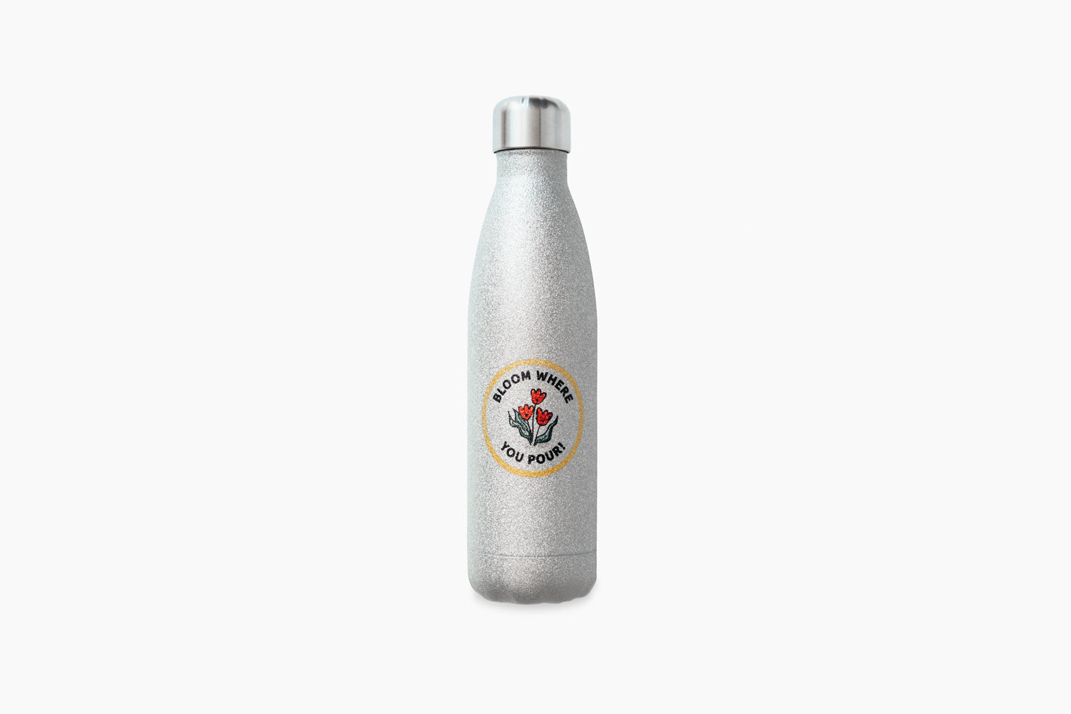 Bloom Where You Pour Insulated Water Bottle