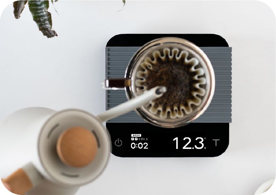 Auto Start beginning the timer as the pour starts