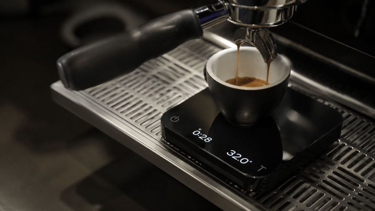 Espresso extraction on Onyx